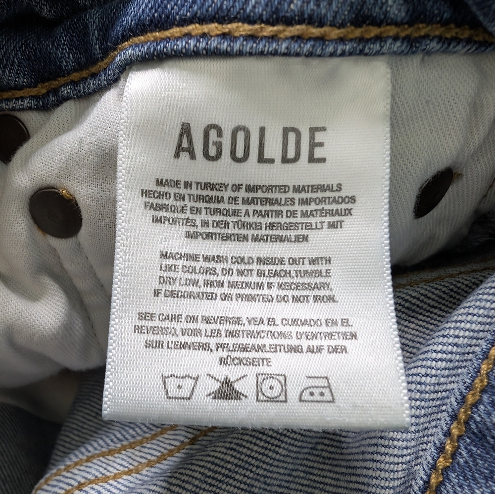 ๐ Agolde Riley Straight Leg - Picture 7 of 9